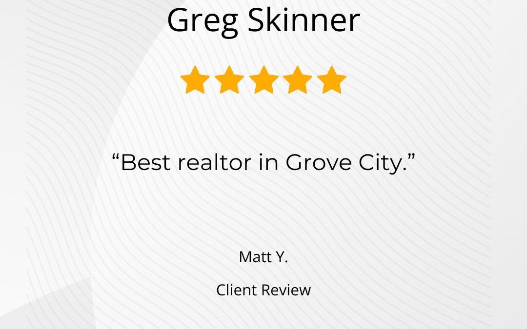 Greg Skinner – Best Realtor in Grove City