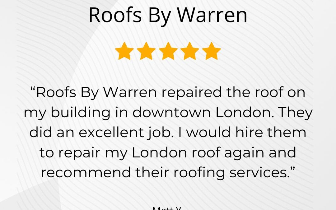 Roofs By Warren – Exceptional Roof Repair
