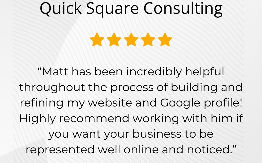 Quick Square Consulting – Trustworthy, Professional, Credible