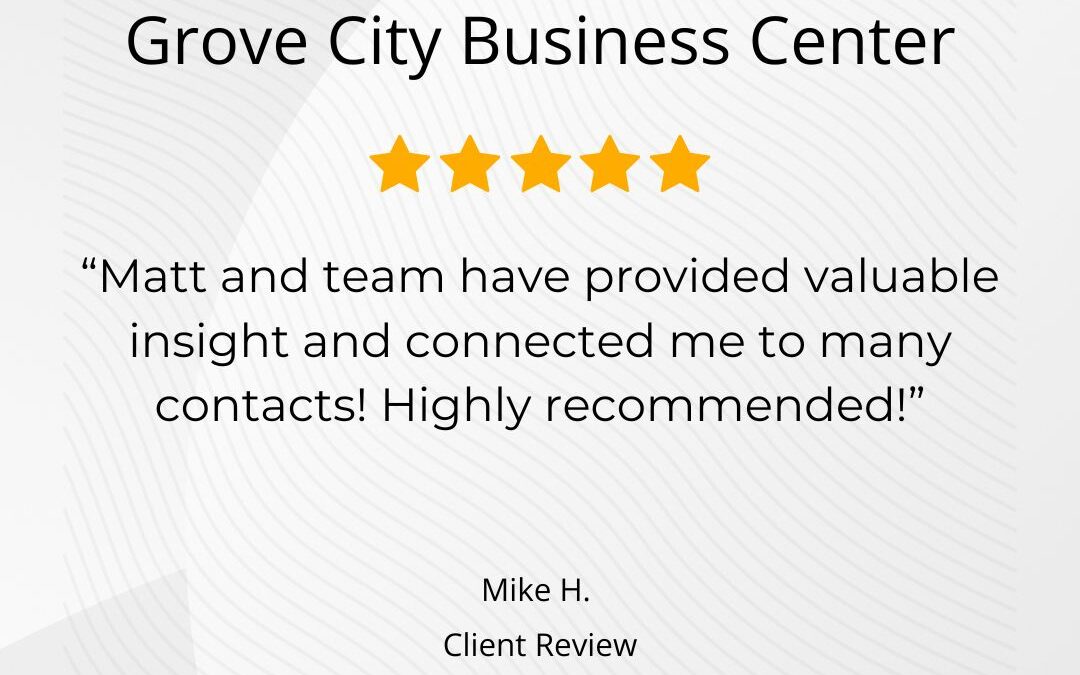 Grove City Business Center – Valuable Insight and Connections